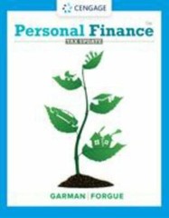 Personal Finance Tax Update (MindTap Course List) by Garman, E. Thomas, Forgue,