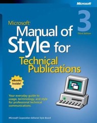 Microsoft Manual of Style for Technical Publ- Corporation, 0735617465, paperback