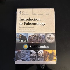 The Great Courses INTRO TO PALEONTOLOGY DVD Set & Course Book Sealed