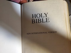 HOLY BIble, Zondervan, 2001, New International Version, ISBN 0-310-92616-5 GREAT