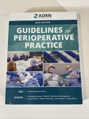AORN Guidelines For Perioperative Practice 2025 Edition Book