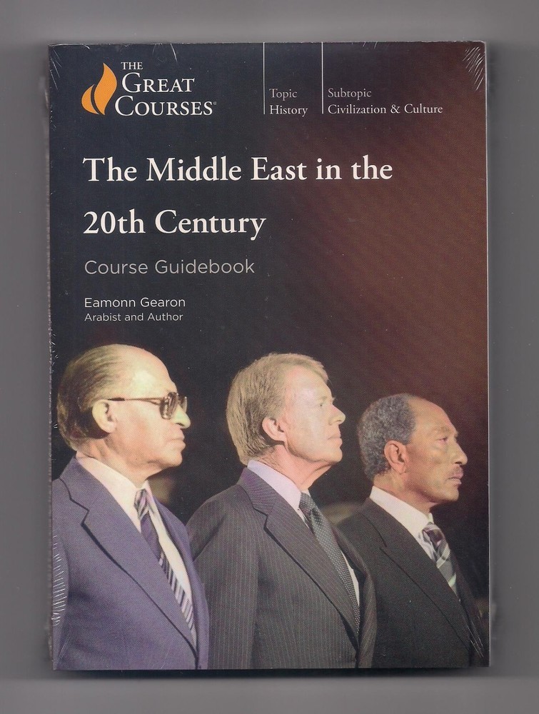 THE MIDDLE EAST IN THE 20th CENTURY 4-DVD set + Book SEALED Great courses