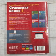Oxford Grammar Sense 3 Student Book Second Edition Susan Kesner Bland Paperback