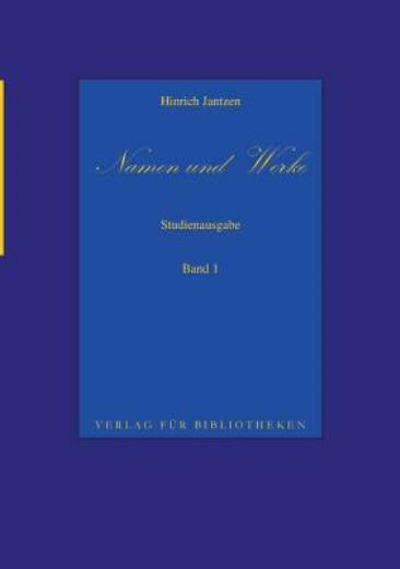 Namen Und Werke 1