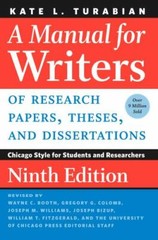 A Manual for Writers of Research Papers, Theses, and Dissertations, Ninth…
