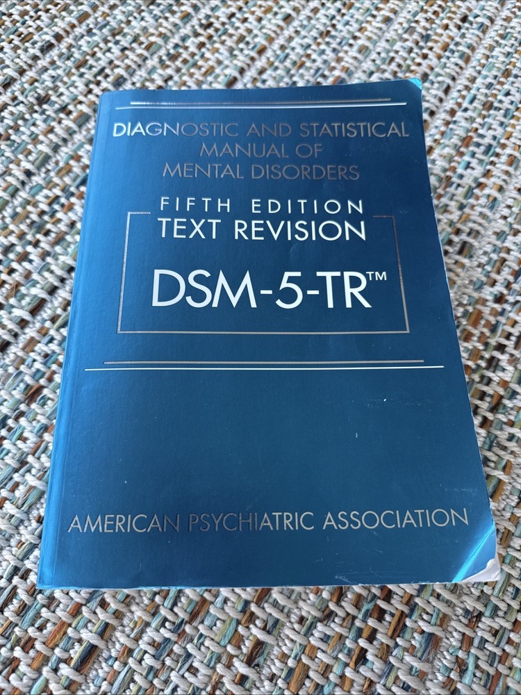 DSM-5-TR Diagnostic and Statistical Manual of Mental Disorders (5th Edition)New