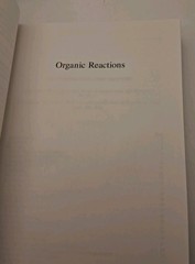 Organic Reactions, Volume 56 Hardcover Larry E. Overman