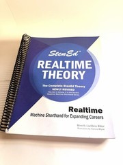 Sten Ed Realtime Theory Vol. 1 Machine Shorthand Ritter – Brand New – NEVER USED
