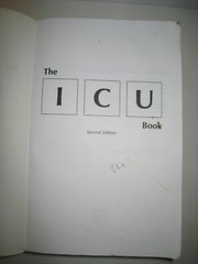 The ICU Book by Paul L. Marino (1997, Trade Paperback, Revised edition)