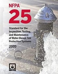 NFPA 25, Standard for the Inspection,Testing, Maintenance 2020 USA ST FREESHIP