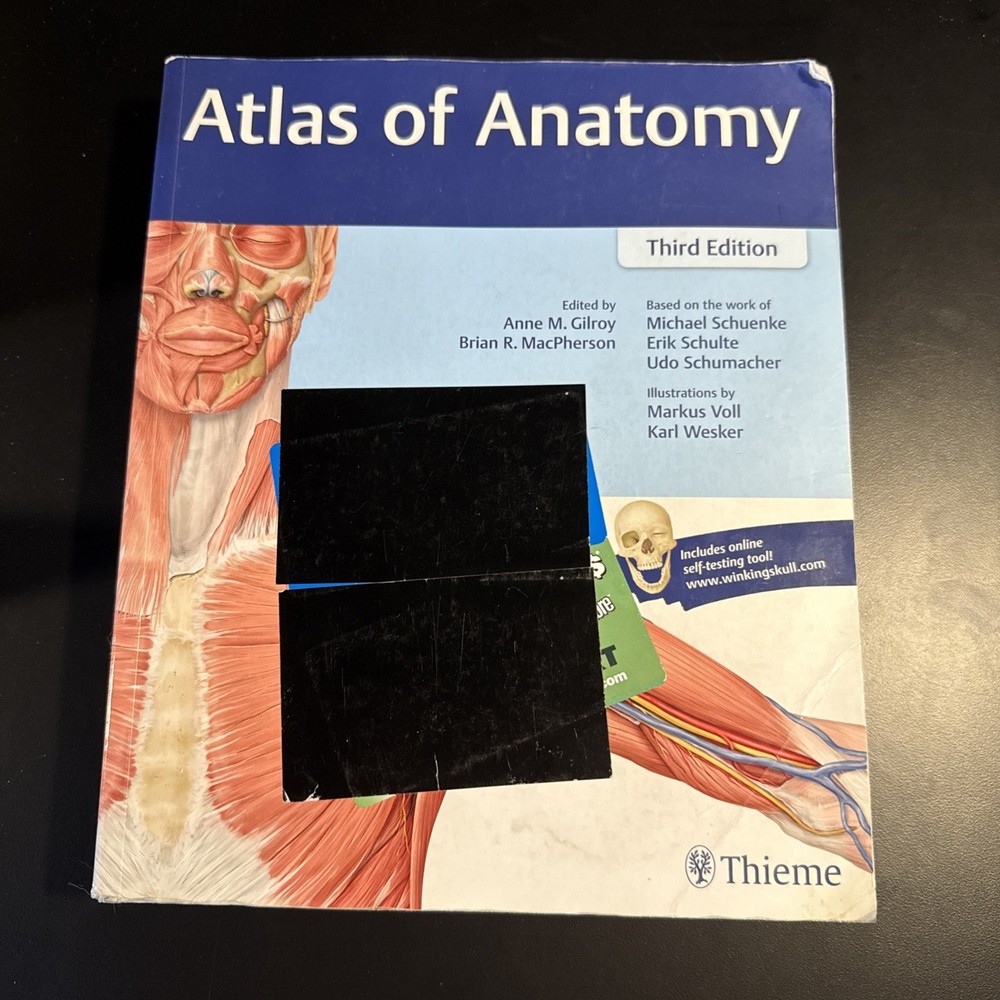 Thieme Anatomy Ser.: Atlas of Anatomy by Brian R. MacPherson, 3rd Edition 2016