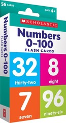 Flash Cards: Numbers 0 – 100 Medium