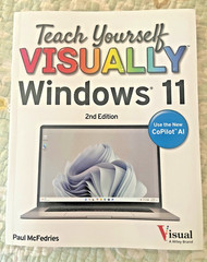 Teach Yourself VISUALLY Windows 11. 2nd Edition, 2025. Paperback.