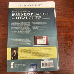 Nurse Practitioner’s Business Practice and Legal Guide by Carolyn Buppert 5th ed
