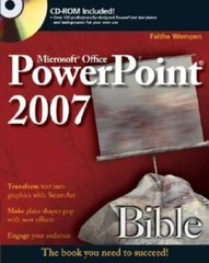 PowerPoint 2007 Bible – Paperback By Wempen, Faithe – GOOD
