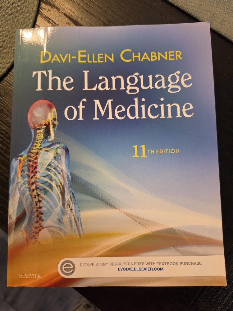 Elsevier The Language of Medicine 11th Edition by Davi-Ellen Chabner Paperback
