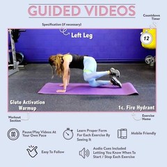 The Badass Body Goals Journal by Habit Nest. Booty Shaping & Resistance Training