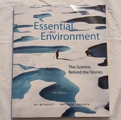 Pearson Essential Environment 5th Edition by Withgott & Laposata Trade Paperback