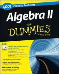 Algebra II: 1,001 Practice Problems For Dummies (+ Free Onli – VERY GOOD