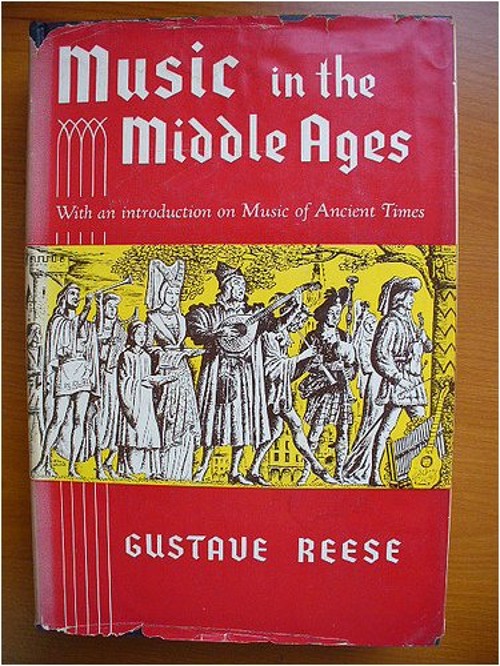 Music in the Middle Ages Hardcover Gustave Reese