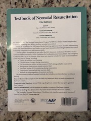 Nrp Ser.: Textbook of Neonatal Resuscitation by American Heart Association, Gary
