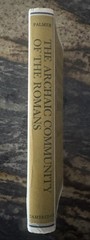 The Archaic Community Of The Romans by Robert E.A. Palmer