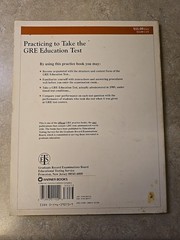 Lot 2 Vintage ETS GRE Test Prep Books 1980s Graduate Exam Study Guides