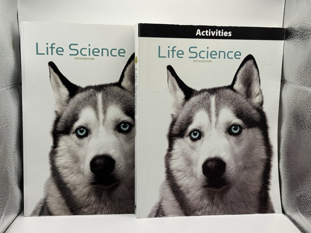 BJU Press Life Science Student Textbook & Activities Manual 5th Edition Grade 7