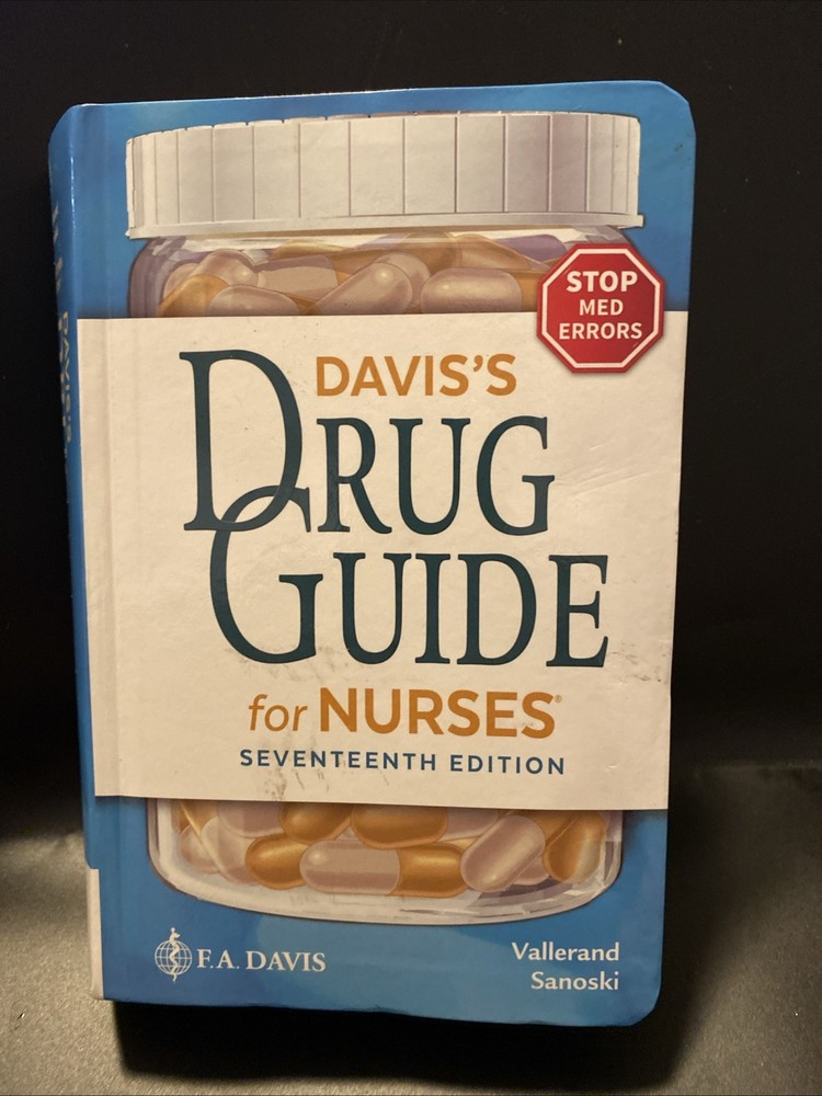 Davis’s Drug Guide for Nurses April Hazard Vallerand & Cynthia A. Sanoski Book