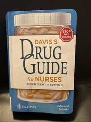 Davis’s Drug Guide for Nurses April Hazard Vallerand & Cynthia A. Sanoski Book