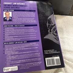 Emanuel Law Outlines: Torts 10Th Edition By Steven L. Emanuel