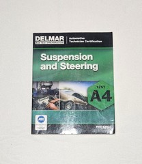 ASE Test Preparation – A4 Suspension and – Paperback, by Delmar