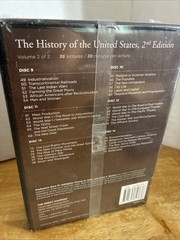 New The History of the United States 2nd Edition by Various Guidebook & DVD 2003