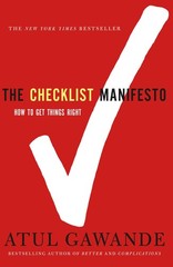 The Checklist Manifesto: How to Get Things Right – paperback Gawande, Atul