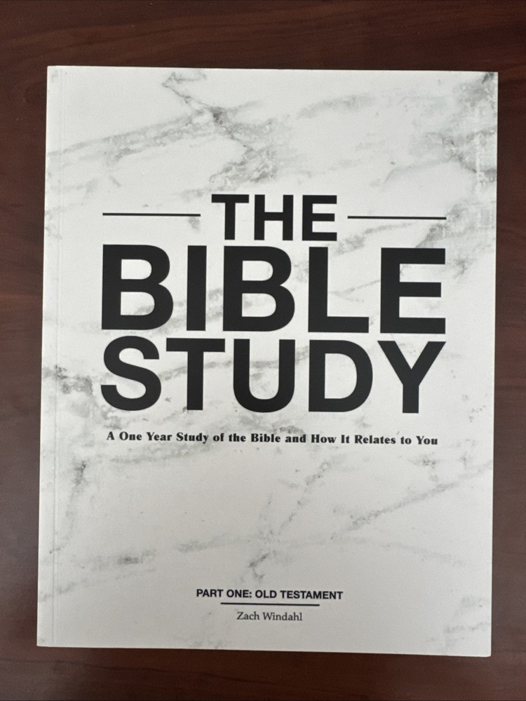 The Bible Study – Part 1 Old Testament Paperback-ISBN 978099849104