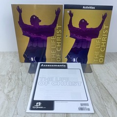 BJU Press The Life of Christ Student Text and Activities Book AND Assessments!