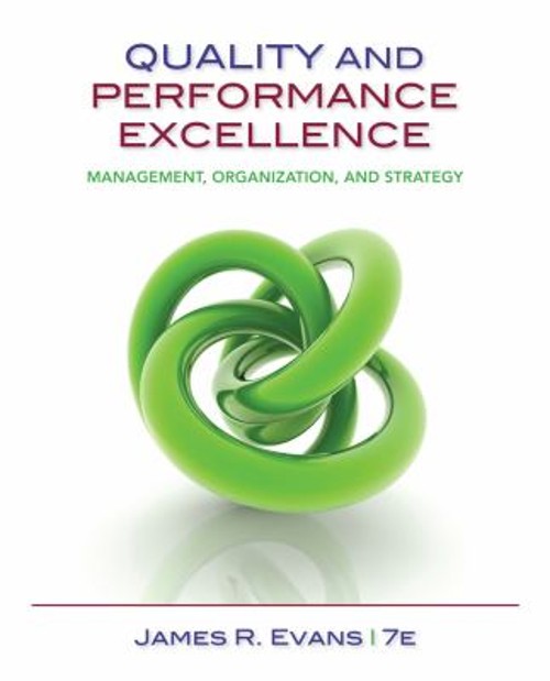 Quality and Performance Excellence Paperback James R. Evans