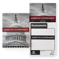 BJU Press Bob Jones American Government Student Textbooks Set of 3 4th Ed. NEW
