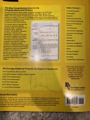 FE Civil Review Manual By Michael R. Lindeburg 2014 Paperback