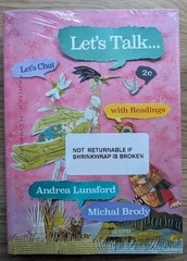 NEW Let’s Talk with Readings 2E 2nd Edition Andrea A. Lunsford Michal Brody 2024
