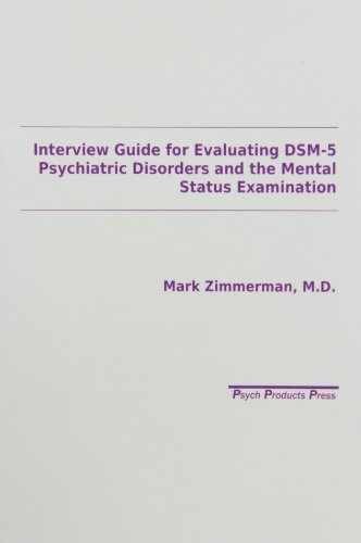 Interview Guide for Evaluation of – Paperback, by Zimmerman Mark – Very Good h