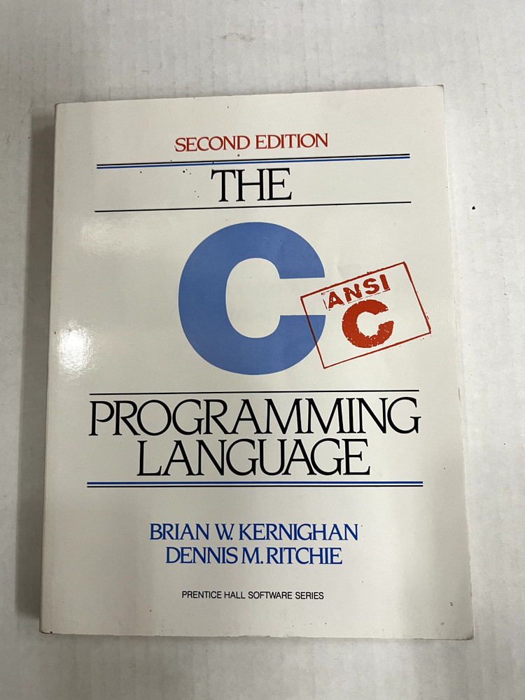 C Programming Language by Brian Kernighan and Dennis Ritchie, 2nd ed.