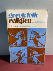 Greek Folk Religion Martin P. Nilsson Paperback 1984 Mythology Folklore History