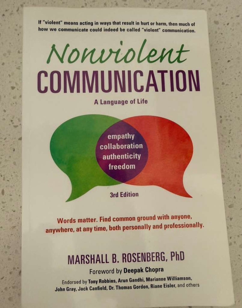 Nonviolent Communication 3rd Edition Marshall Rosenberg A Language of Life PB