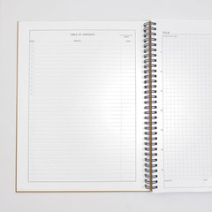 Carbonless Lab Notebook (Scientific Grid Format), 8.5” X 11”, 50 Sets of Pages