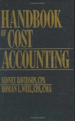 Handbook of Cost Accounting – Hardcover, by Sidney Davidson; Roman – Very Good