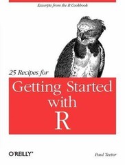 25 Recipes for Getting Started With R, Paperback by Teetor, Paul, Brand New, …