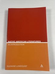 Native American Literatures: An Introduction (Literary Genres), Lundquist, Suzan
