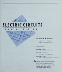 Electrical Circuits Hardcover James W. Nilsson