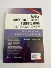 Family Nurse Practitioner Certification – Paperback, by Codina Leik